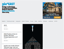 Tablet Screenshot of 360east.com
